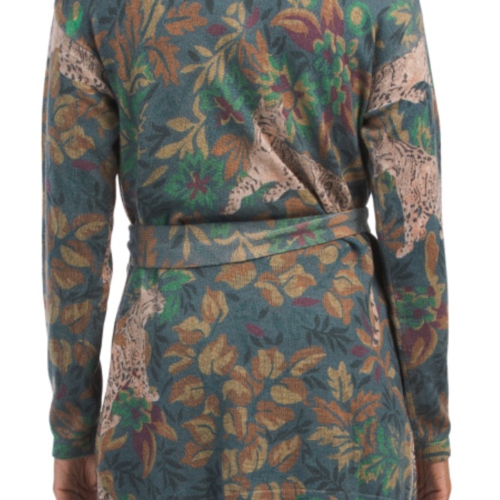 Johnny Was Multicolor Patterned Cardigan - image 3